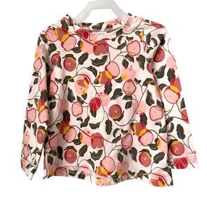 Max Studio Floral Long Sleeve Top in Size 2T